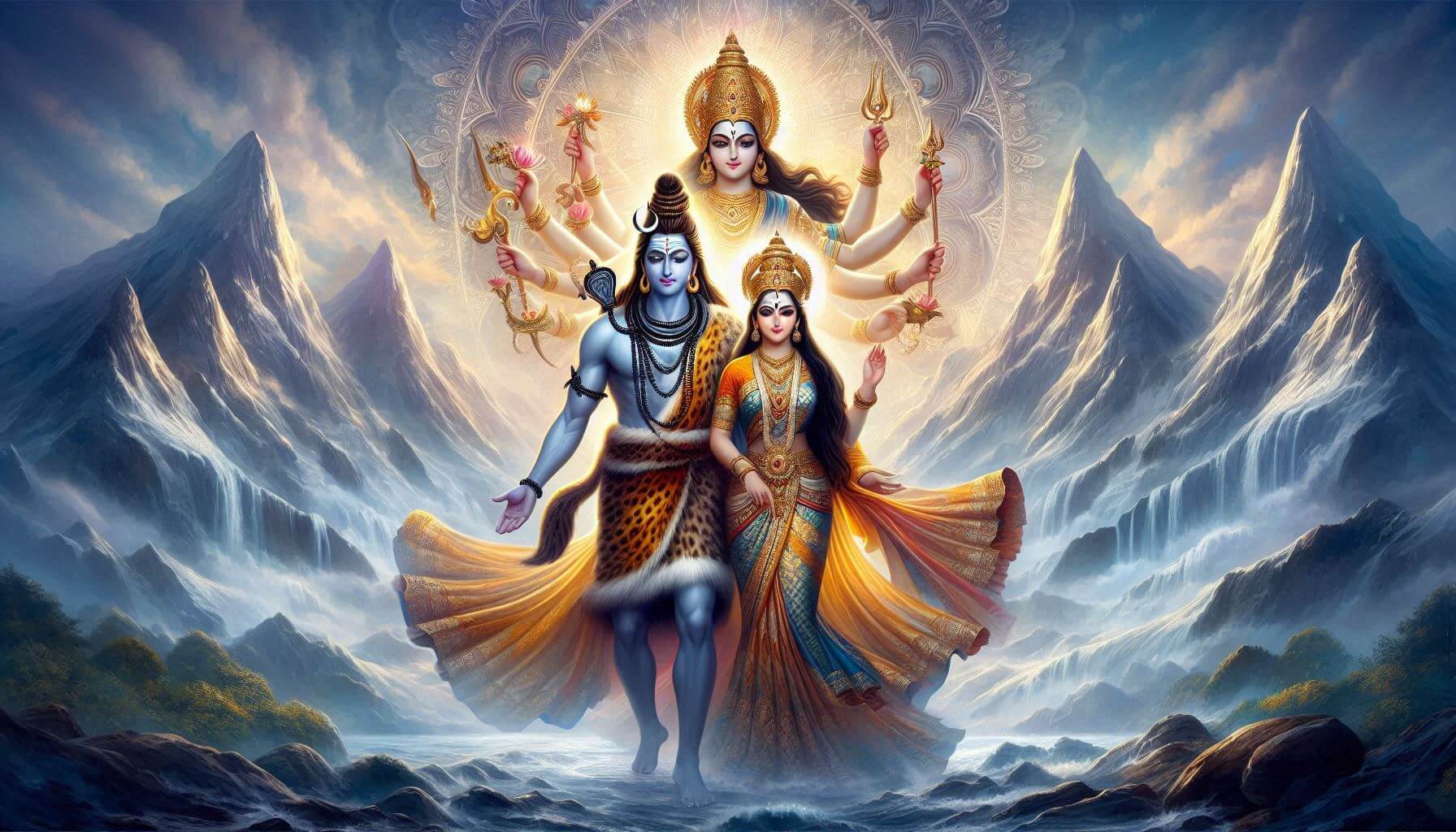 shiva parvati marriage